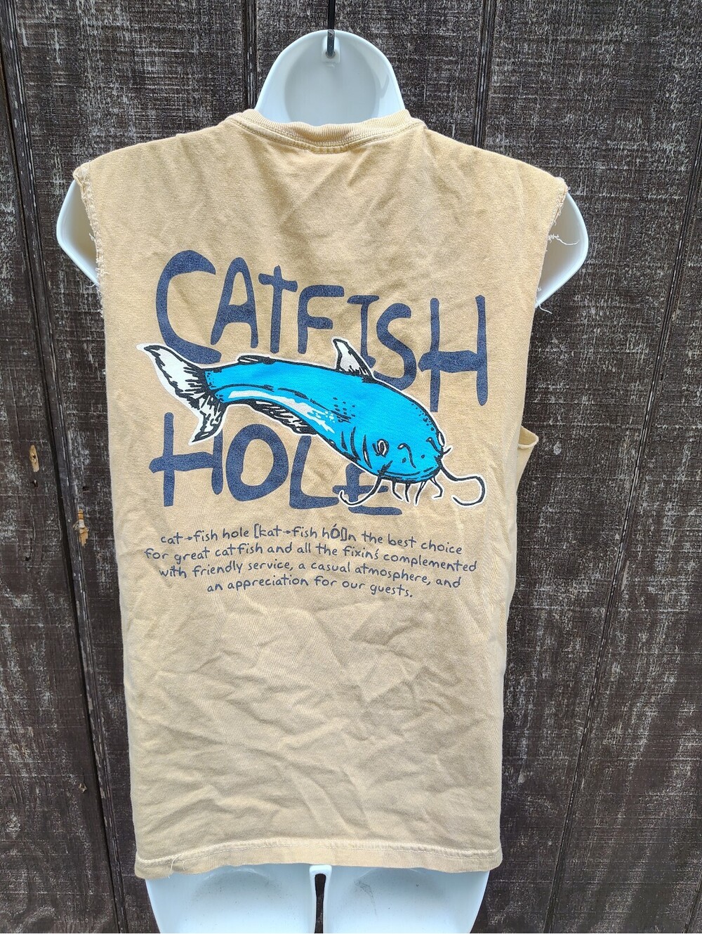 Comfort Colors Catfish Hole Cutoff Tank Top